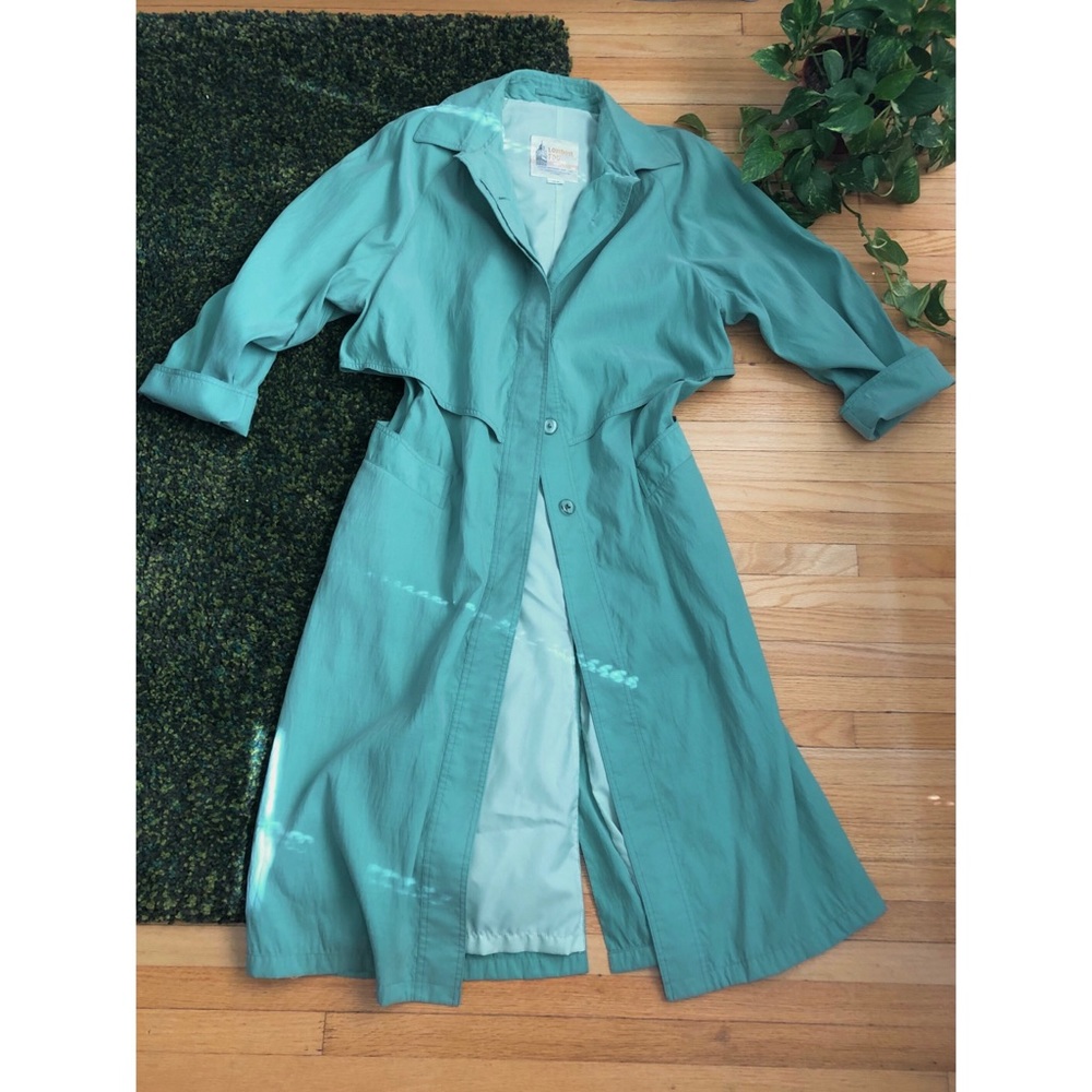 VINTAGE LONDON FOG Mint Full Trench Coat | 12